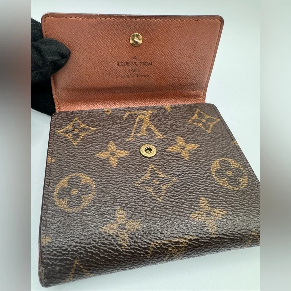 Louis Vuitton Brown Monogram Wallet | Fair Condition